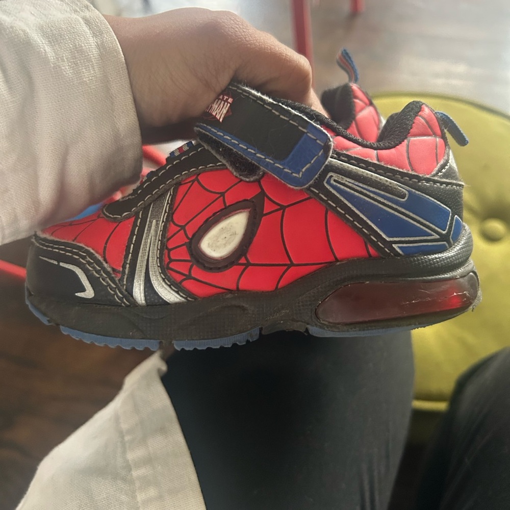 Spiderman Kids Shoes - Red and Blue